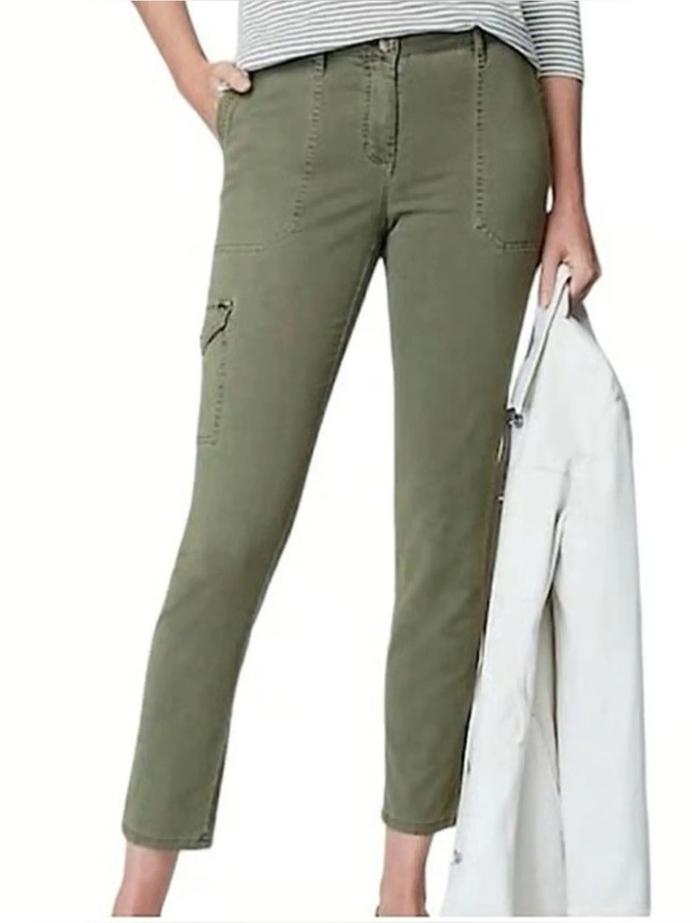 J. Jill Ankle Stretch Utility Pants